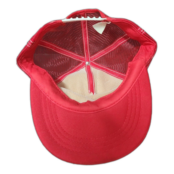 Vintage 70's Trucker Snapback Hat Associated General Contractors America AGCA - Picture 5 of 7